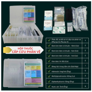 Bộ chống sốc phản vệ nha khoa