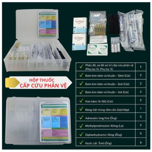 Bộ chống sốc phản vệ nha khoa